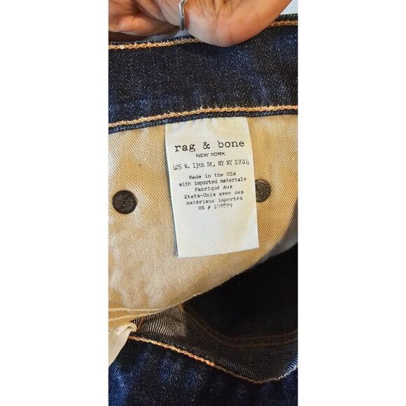 Rag & Bone Women's Dre Low Rise Slim Jeans Size 28 - Picture 6 of 7